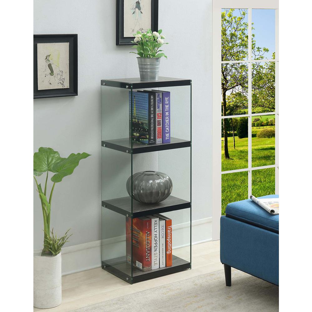 SoHo 4 Tier Tower Bookcase. Picture 3