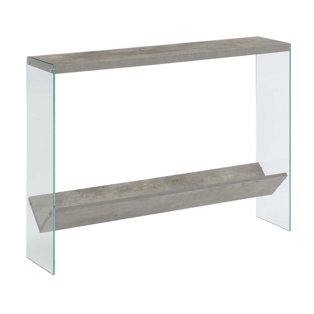 SoHo V Console Table w/ Shelf. The main picture.