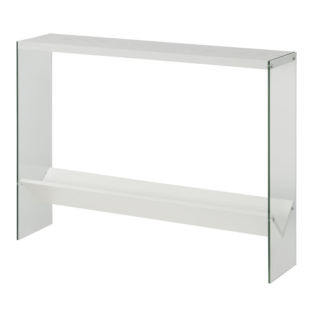 SoHo V Console Table with Shelf, R4-0552. Picture 1