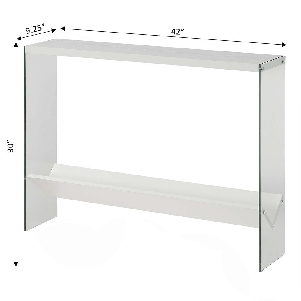 SoHo V Console Table with Shelf, R4-0552. Picture 4