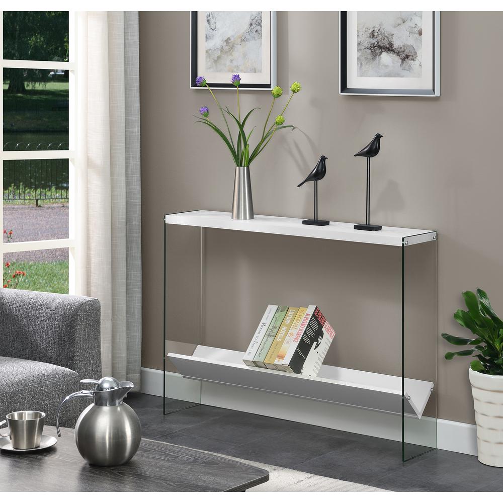 SoHo V Console Table with Shelf, R4-0552. Picture 3