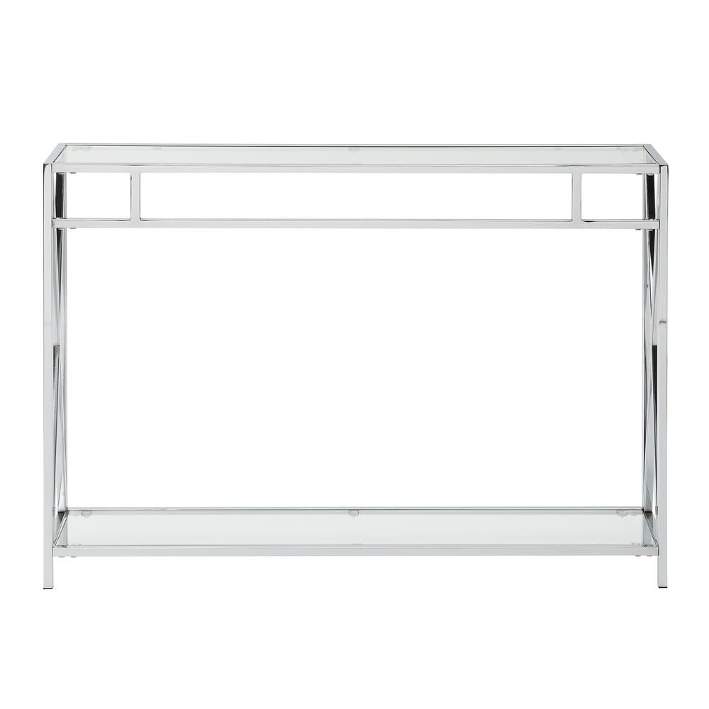 Oxford Chrome Console Table. Picture 2