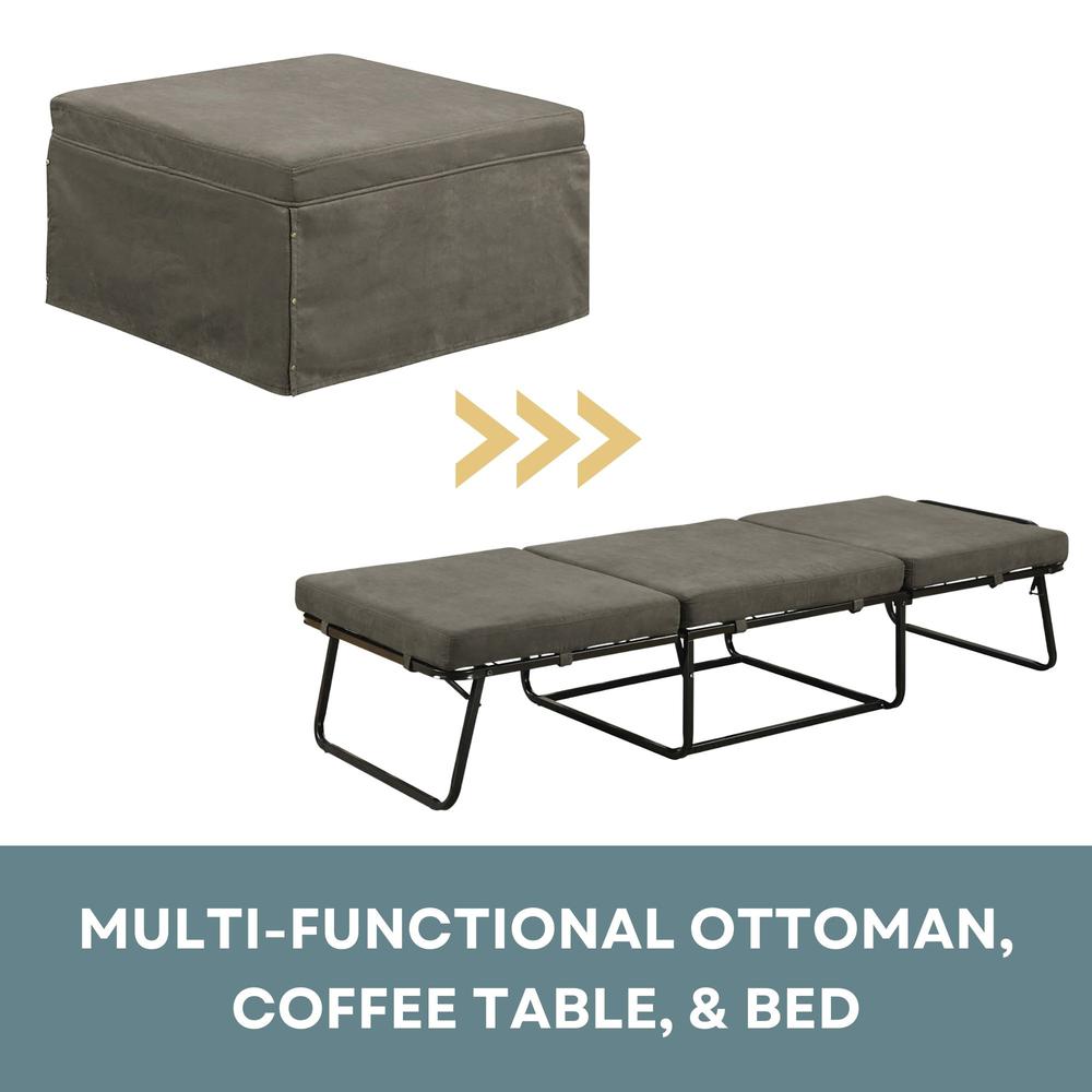 Folding Bed Ottoman Coffee Table. Picture 6