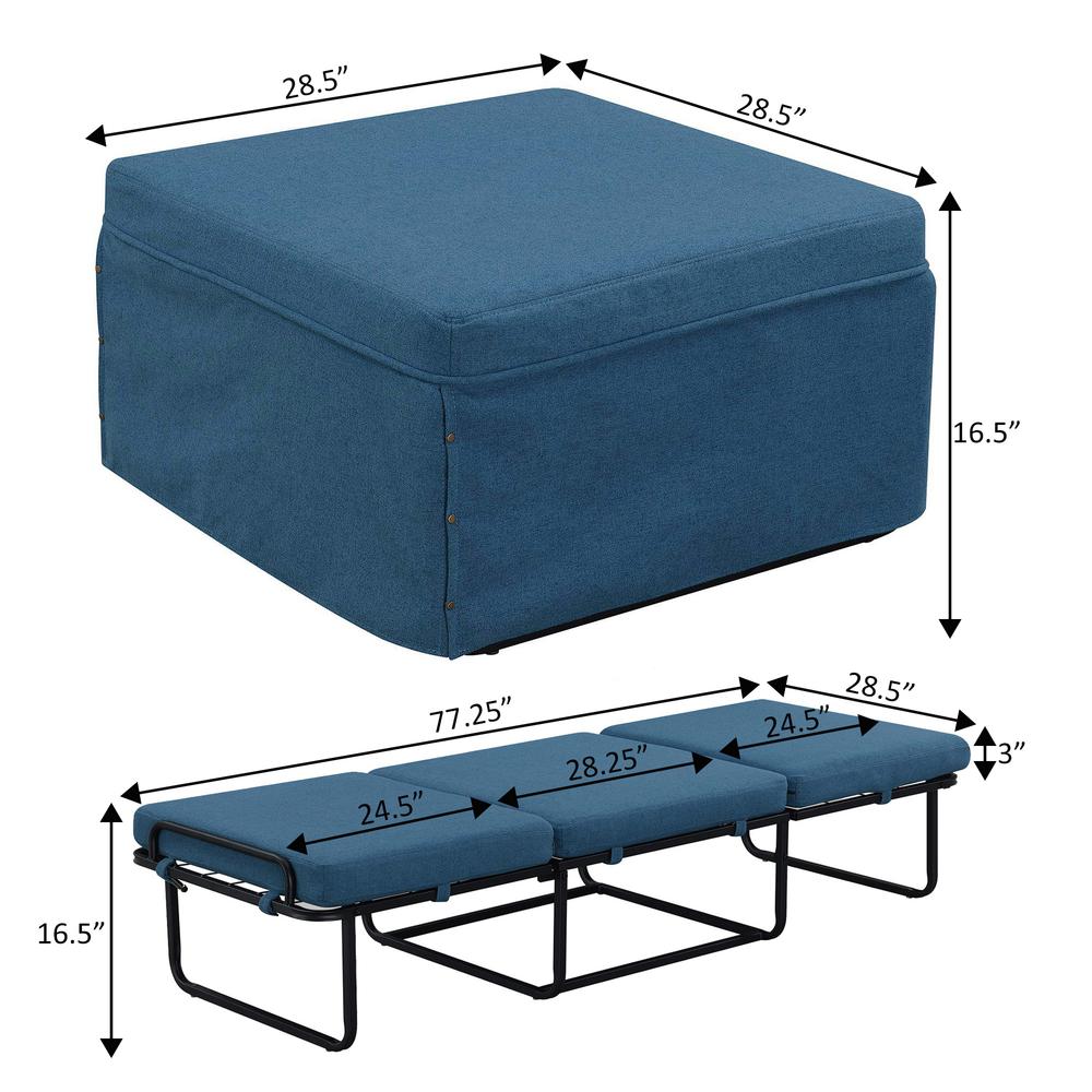 Folding Bed Ottoman Coffee Table. Picture 11