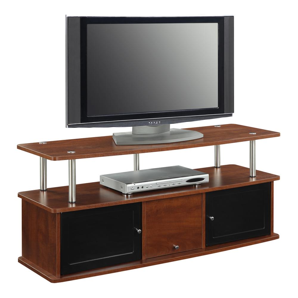 Designs2Go TV Stand with 3 Cabinets. Picture 3