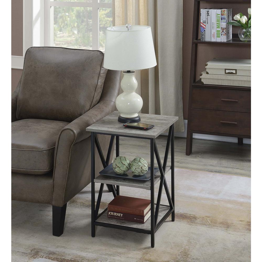 Tucson 3 Tier End Table. Picture 6