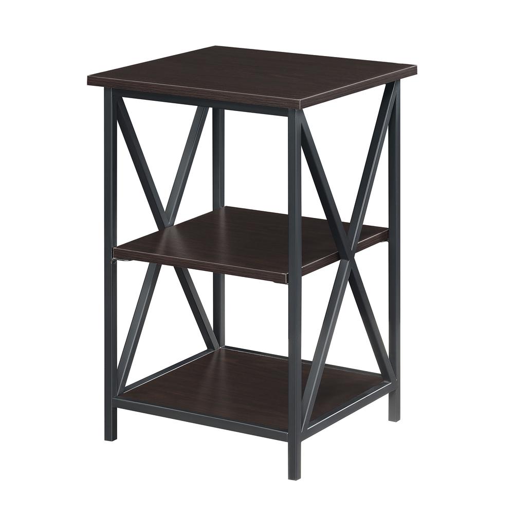 Tucson End Table with Shelves, R4-0547. Picture 1