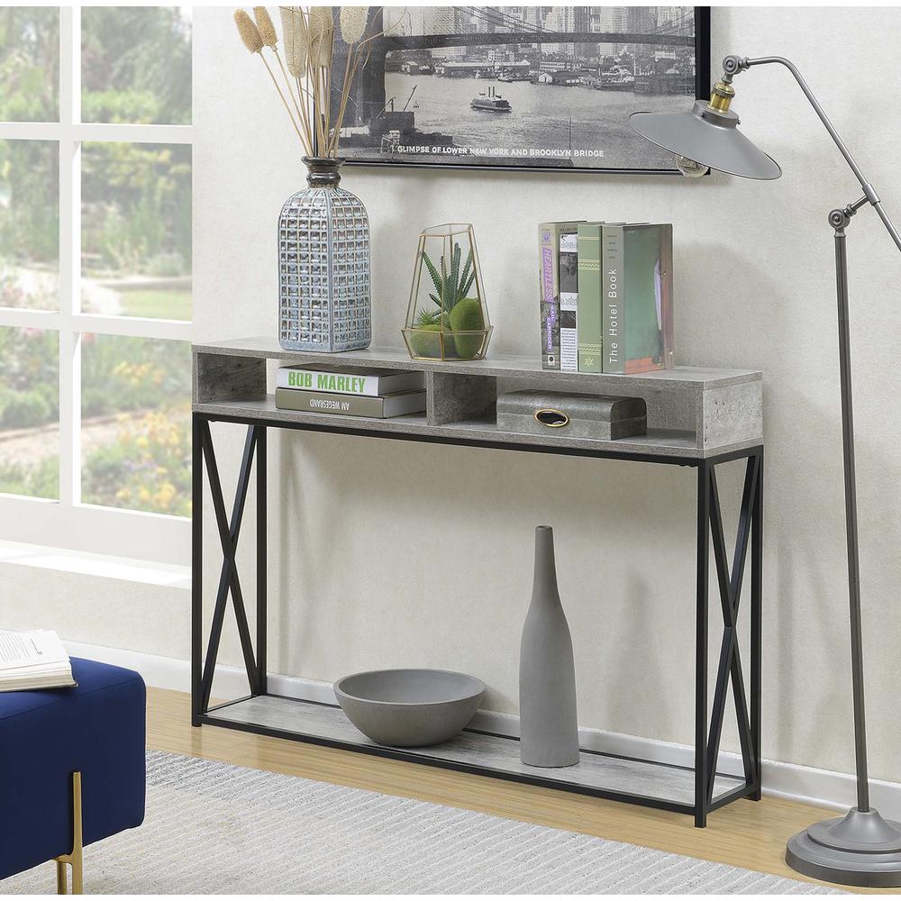 Tucson Deluxe 2 Tier Console Table. Picture 4