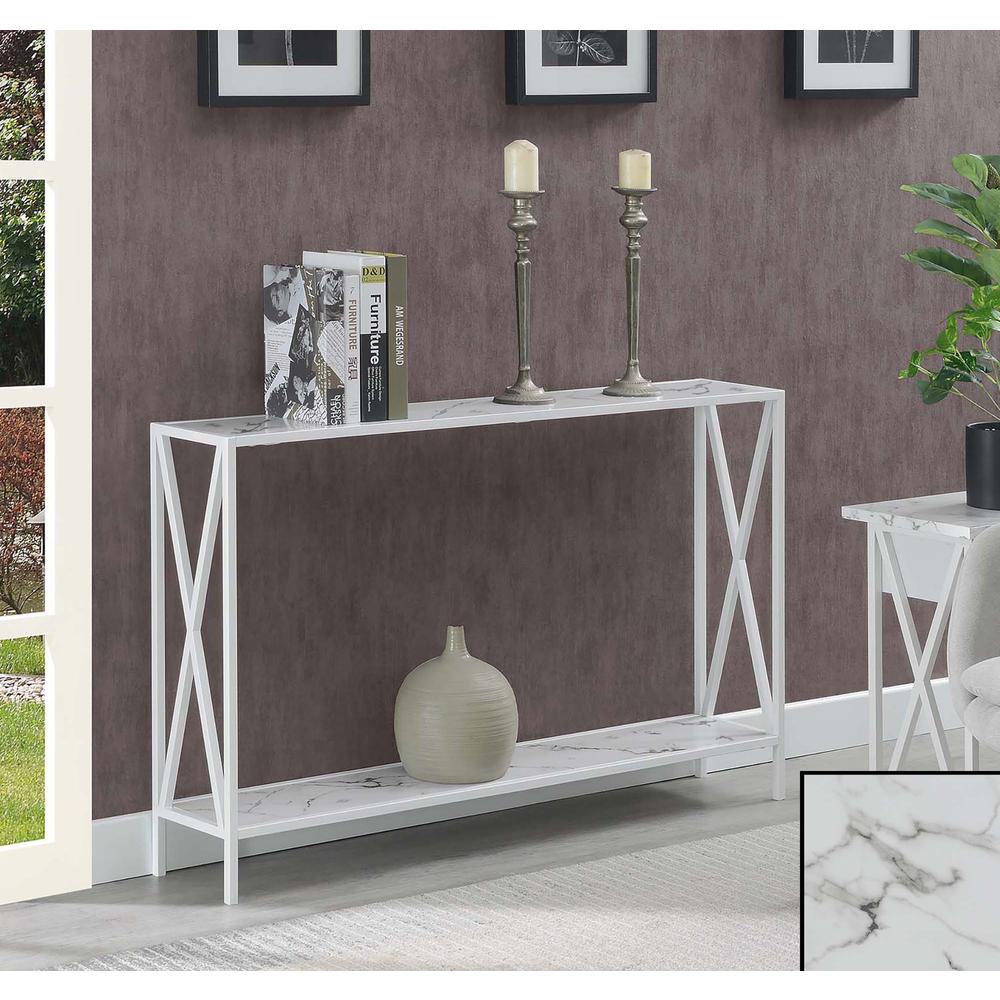 Tucson Console Table with Shelf, R4-0544. Picture 3