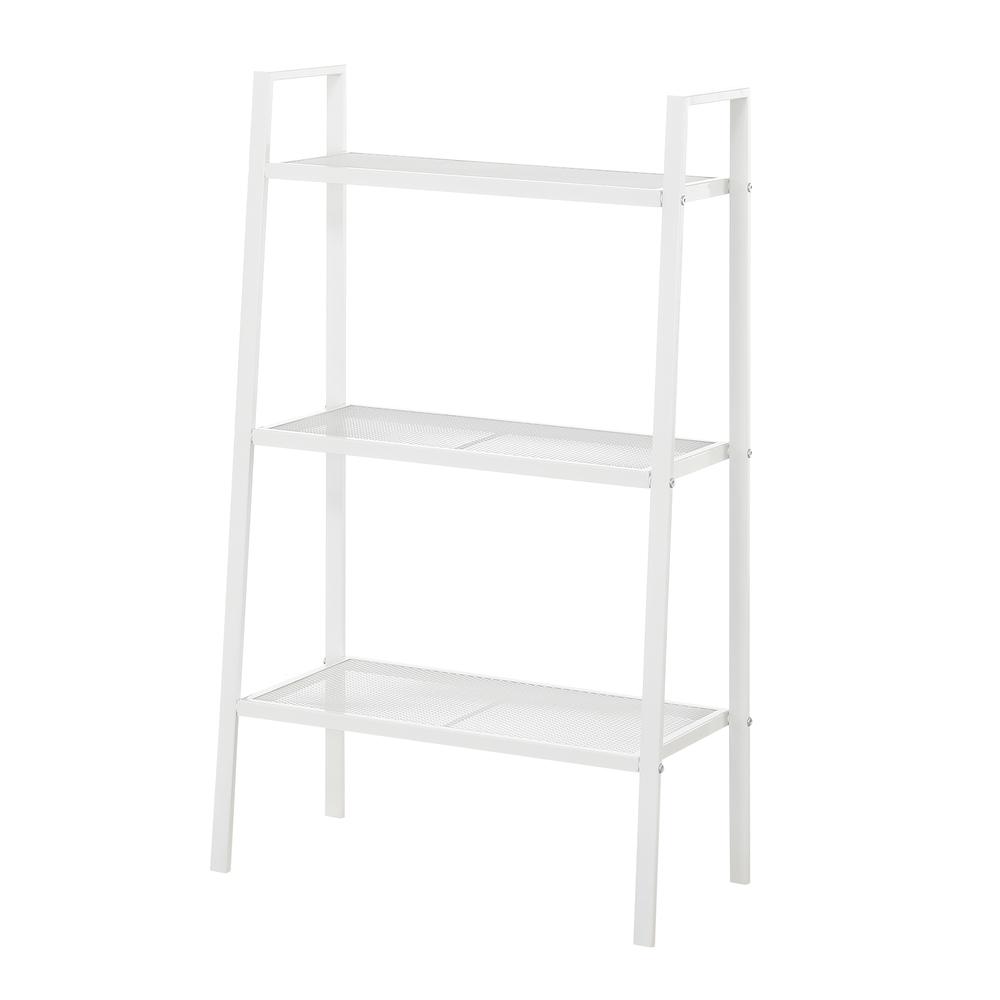 Designs2Go 3 Tier Metal Plant Stand White. Picture 1