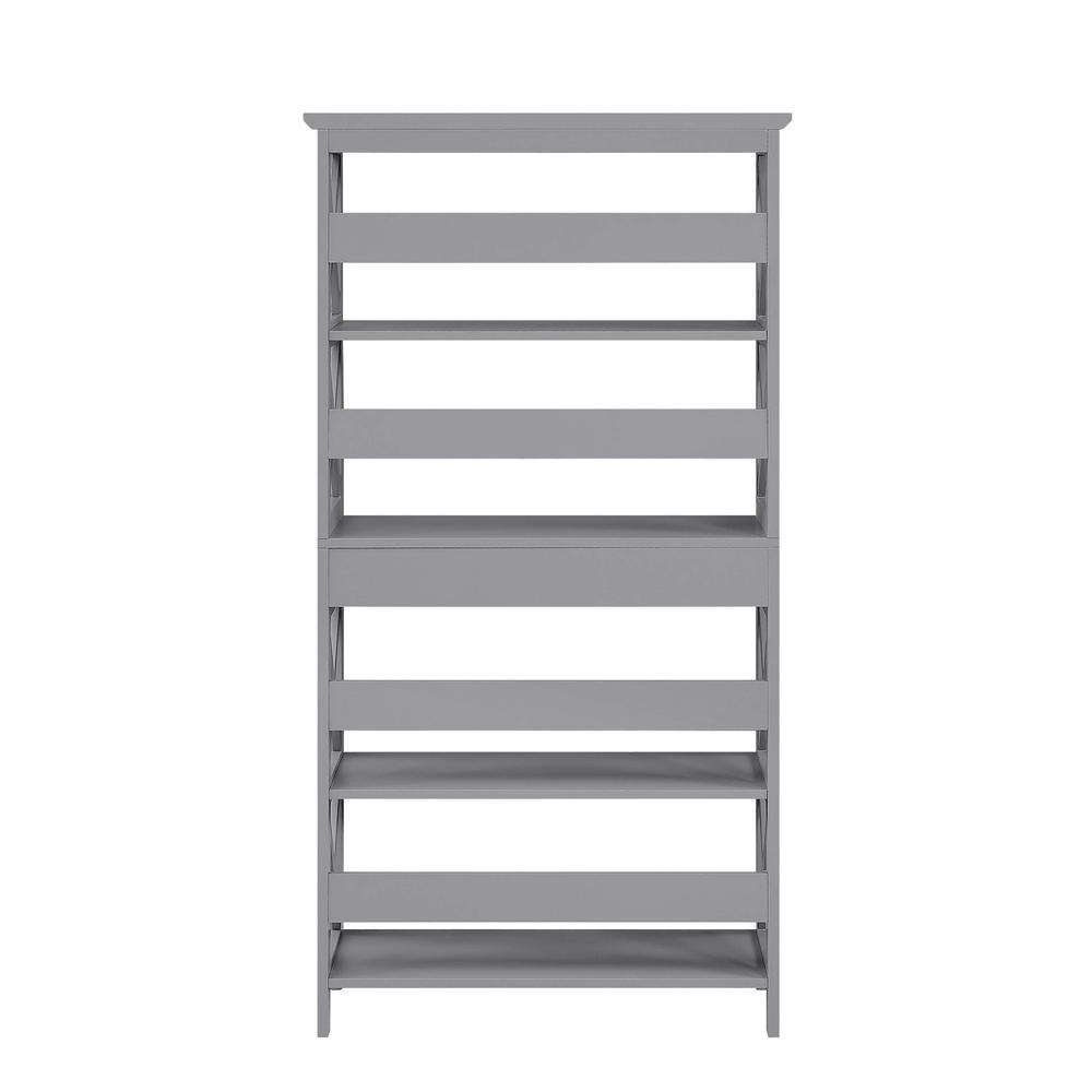 Oxford 5 Tier Bookcase with Drawer. Picture 9
