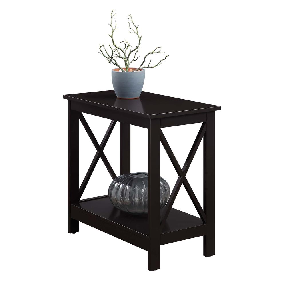 Oxford Chairside End Table with Shelf, S20-401. Picture 2