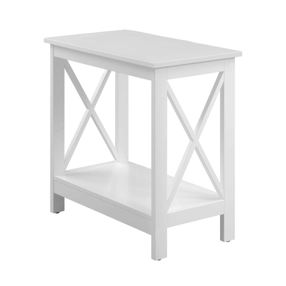Oxford Chairside End Table with Shelf, S20-400. Picture 1