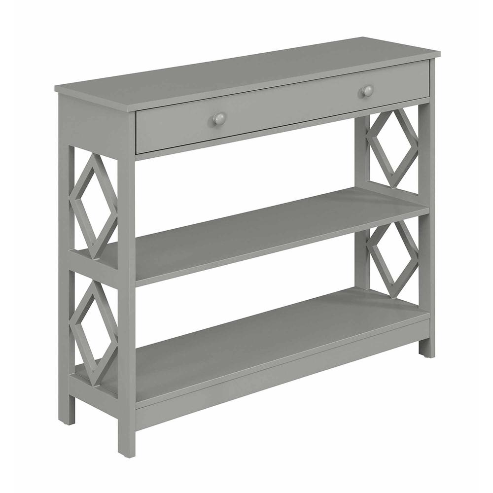 Diamond 1 Drawer Console Table. Picture 5
