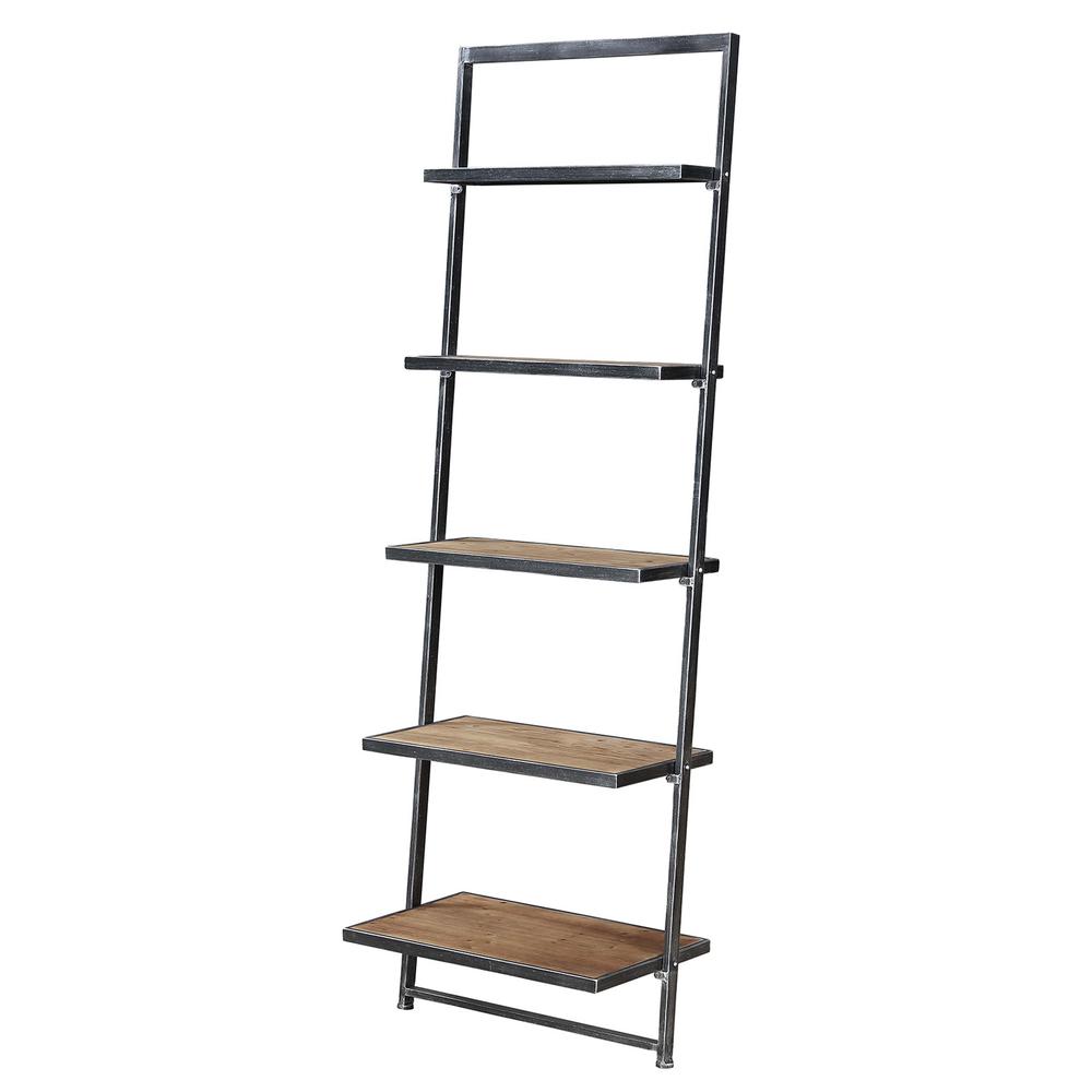 Laredo 5 Tier Ladder Bookcase/shelf. Picture 7