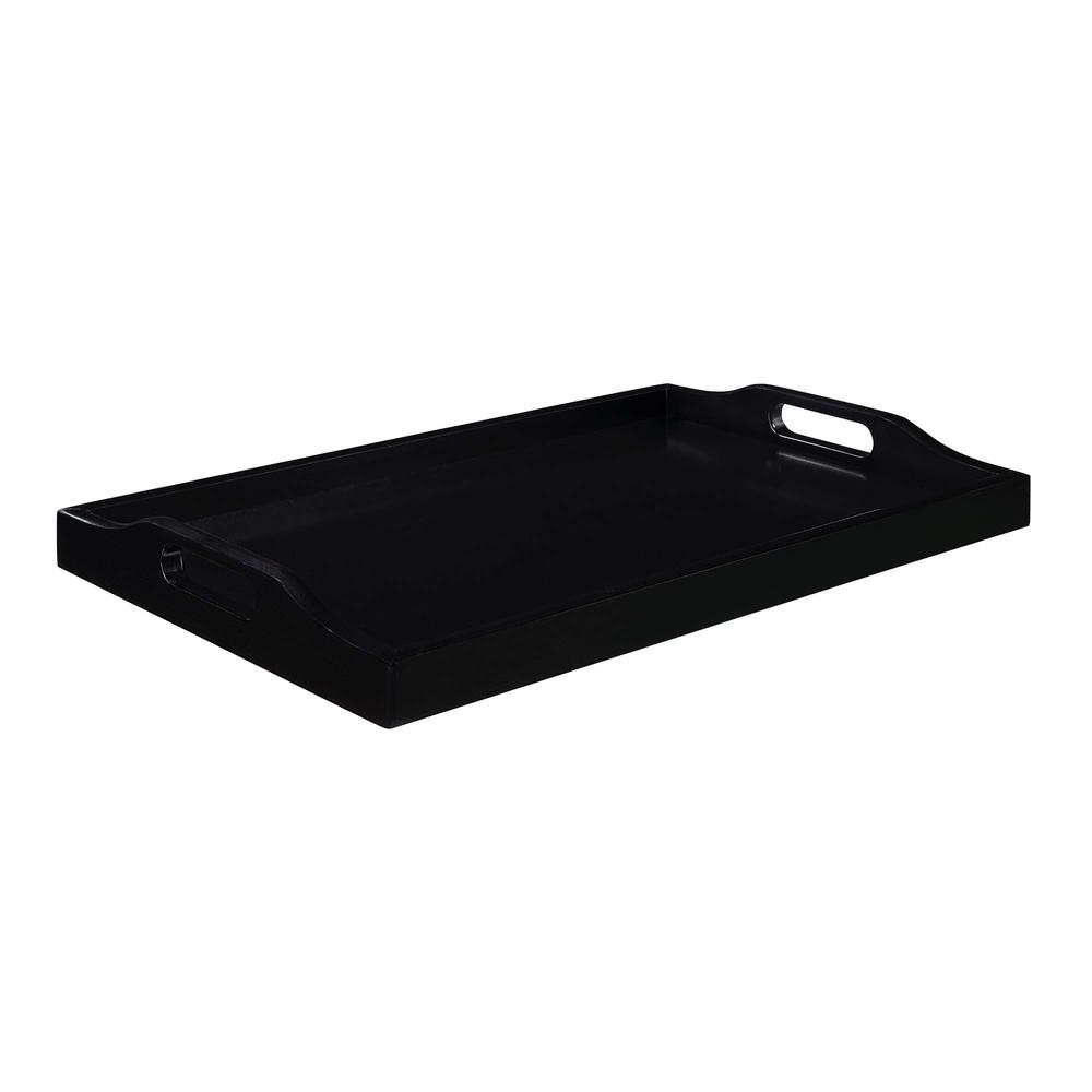 Designs2Go Serving Tray, Black. Picture 1