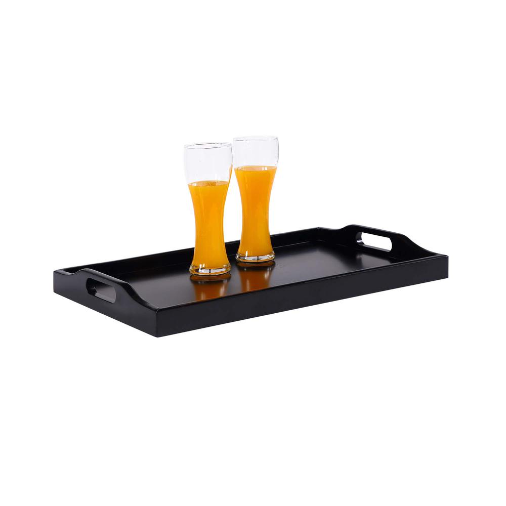 Designs2Go Serving Tray, Black. Picture 2