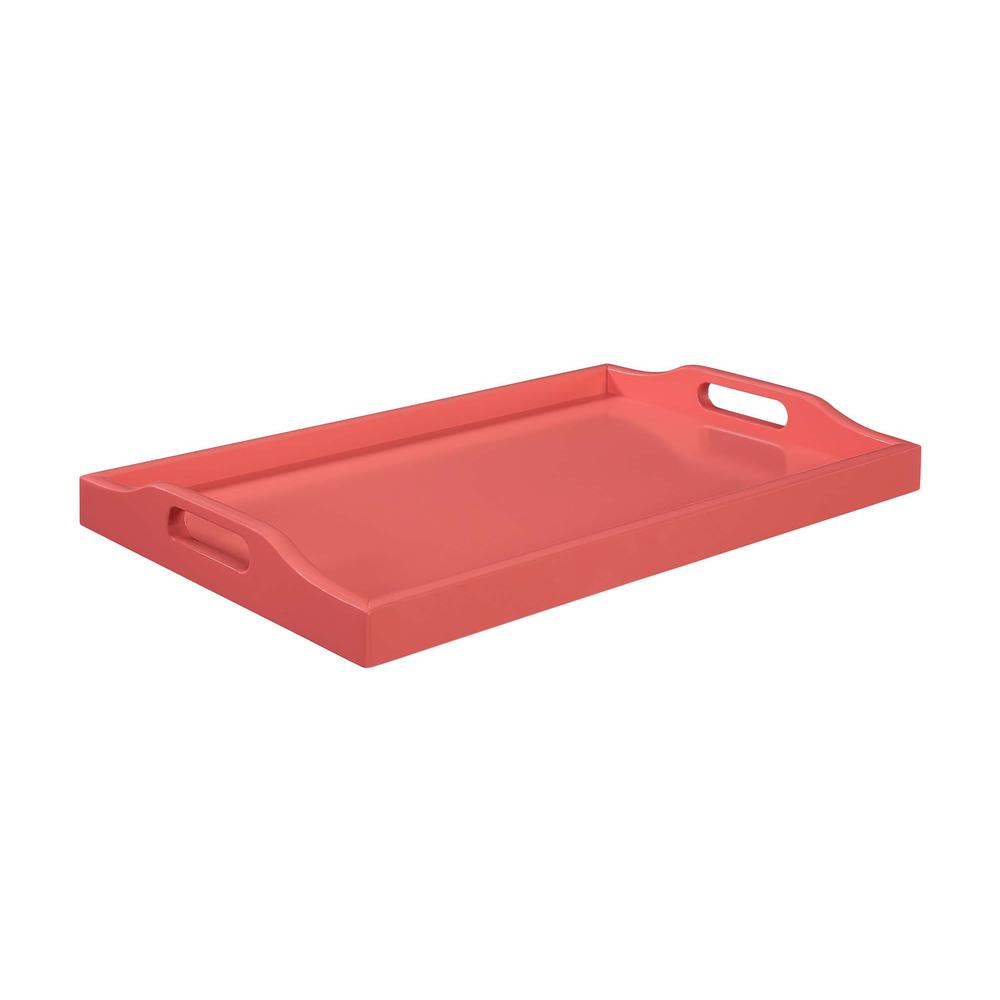 Designs2Go Serving Tray, Coral. Picture 1
