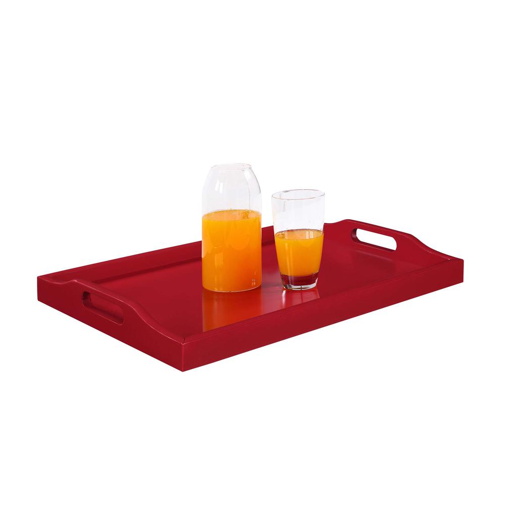 Designs2Go Serving Tray, Cranberry Red. Picture 2