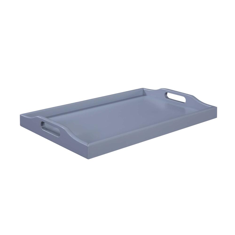 Designs2Go Serving Tray, Gray. Picture 1