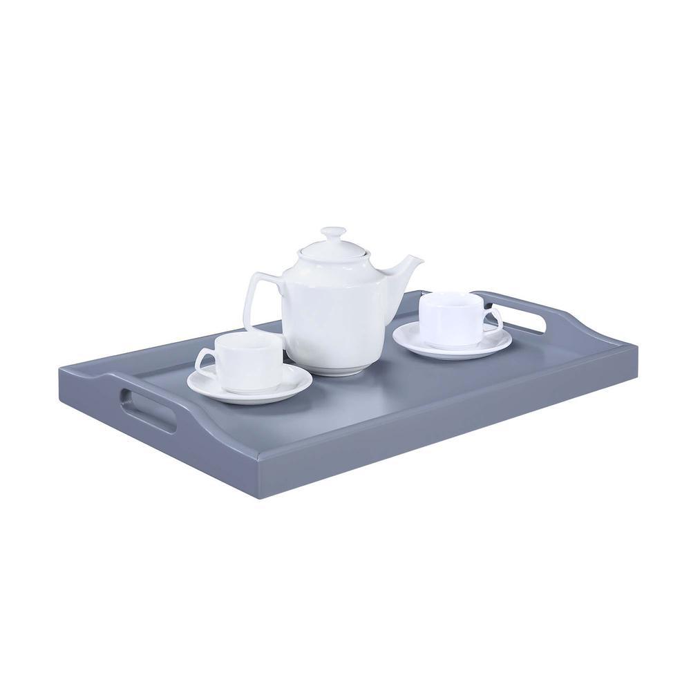 Designs2Go Serving Tray, Gray. Picture 2