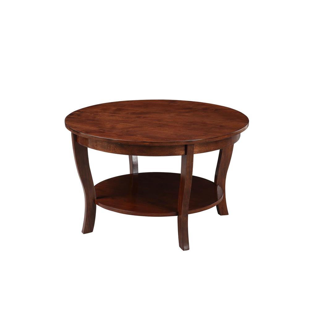 American Heritage Round Coffee Table. Picture 1