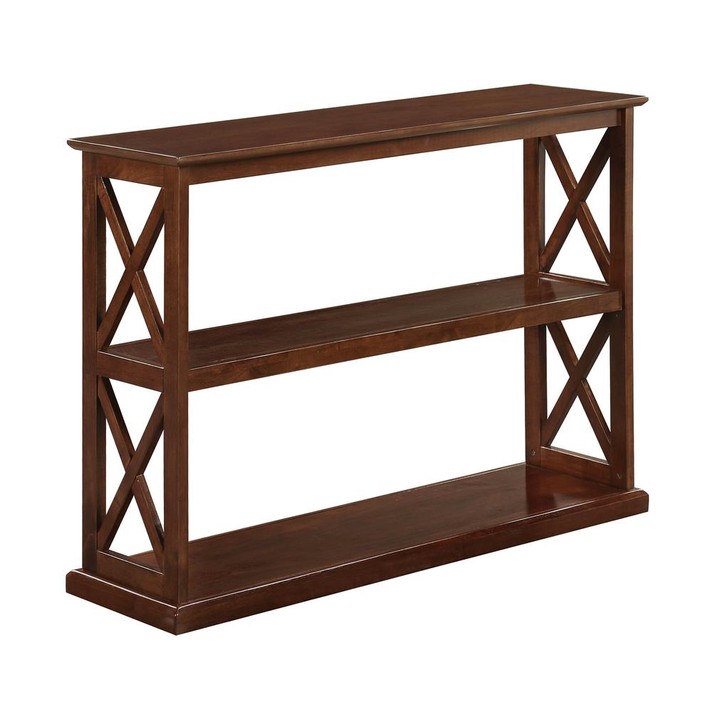 Coventry Console Table with Shelves Brown. Picture 1