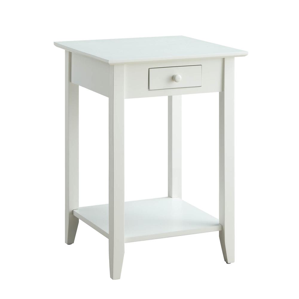 American Heritage End Table with Drawer and Shelf. Picture 2