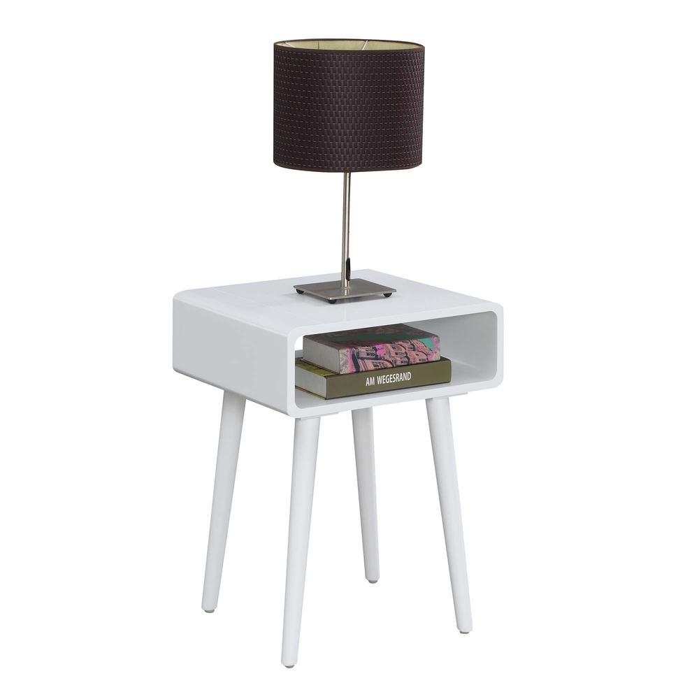 Napa End Table, White. Picture 2