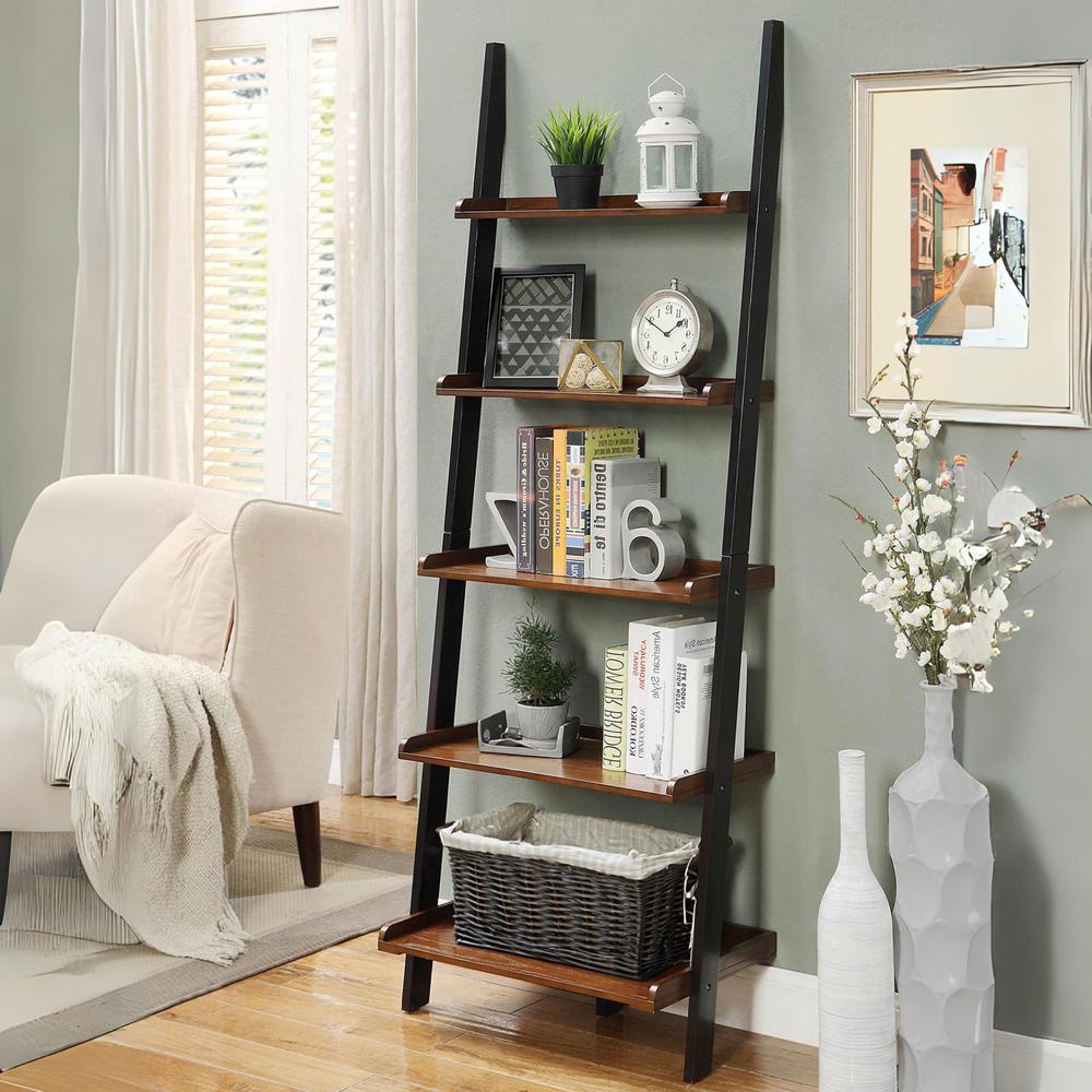 French Country Bookshelf Ladder. Picture 3