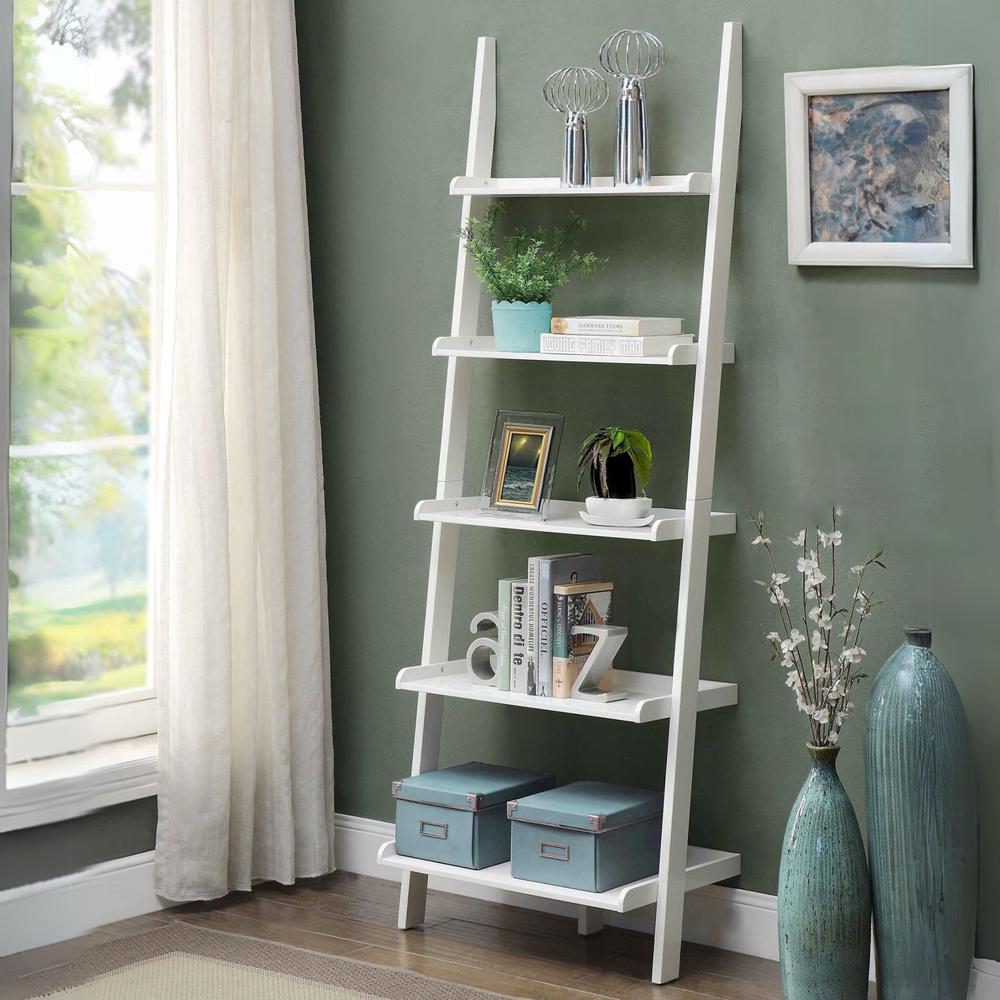 French Country Bookshelf Ladder. Picture 3