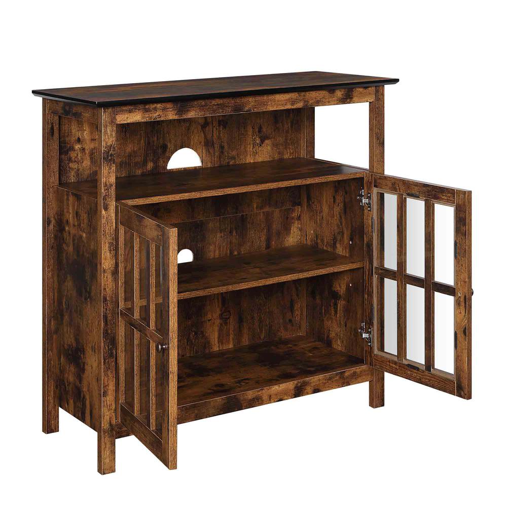 Big Sur Highboy TV Stand with Storage Cabinets. Picture 4