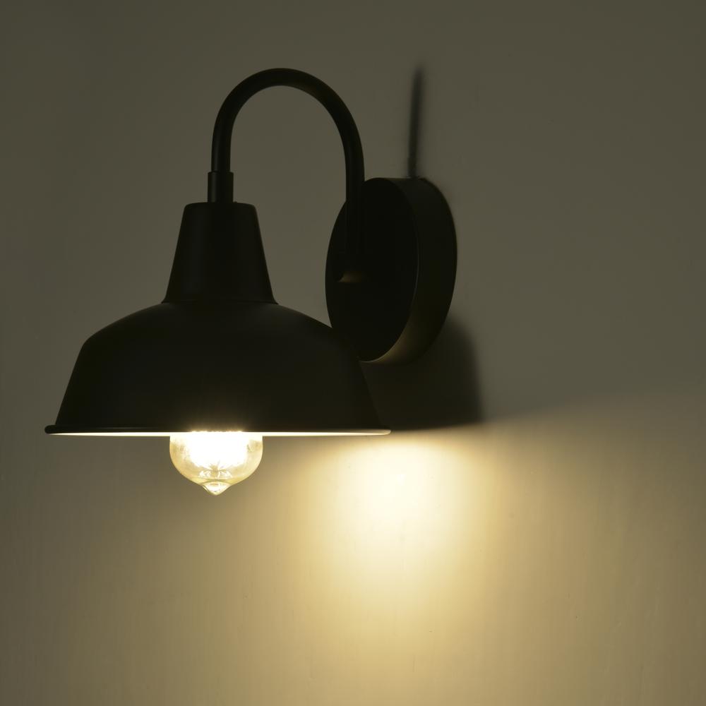 CHLOE Lighting IRONCLAD Industrial 1 Light Oil Rubbed Bronze Indoor Wall Sconce 9" Wide. Picture 7