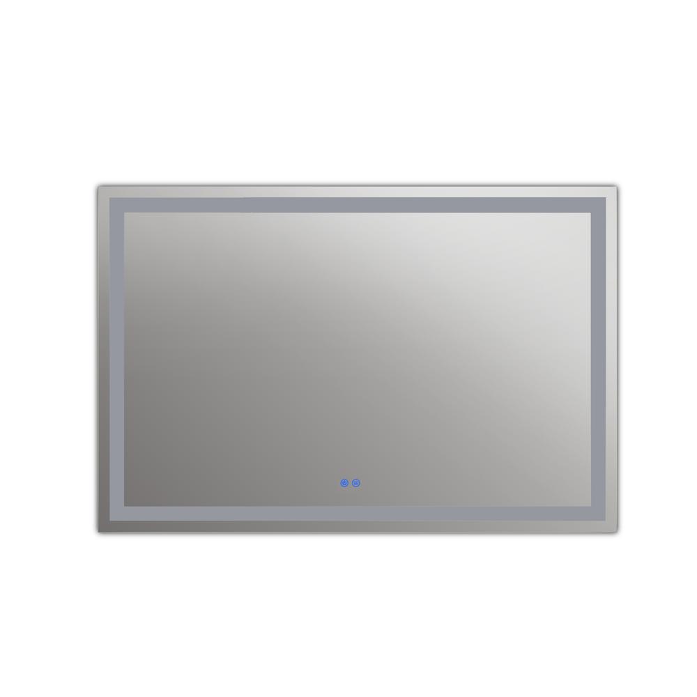 SPECULO Back Lit LED Mirror 4000K Warm White  28" Wide. Picture 5