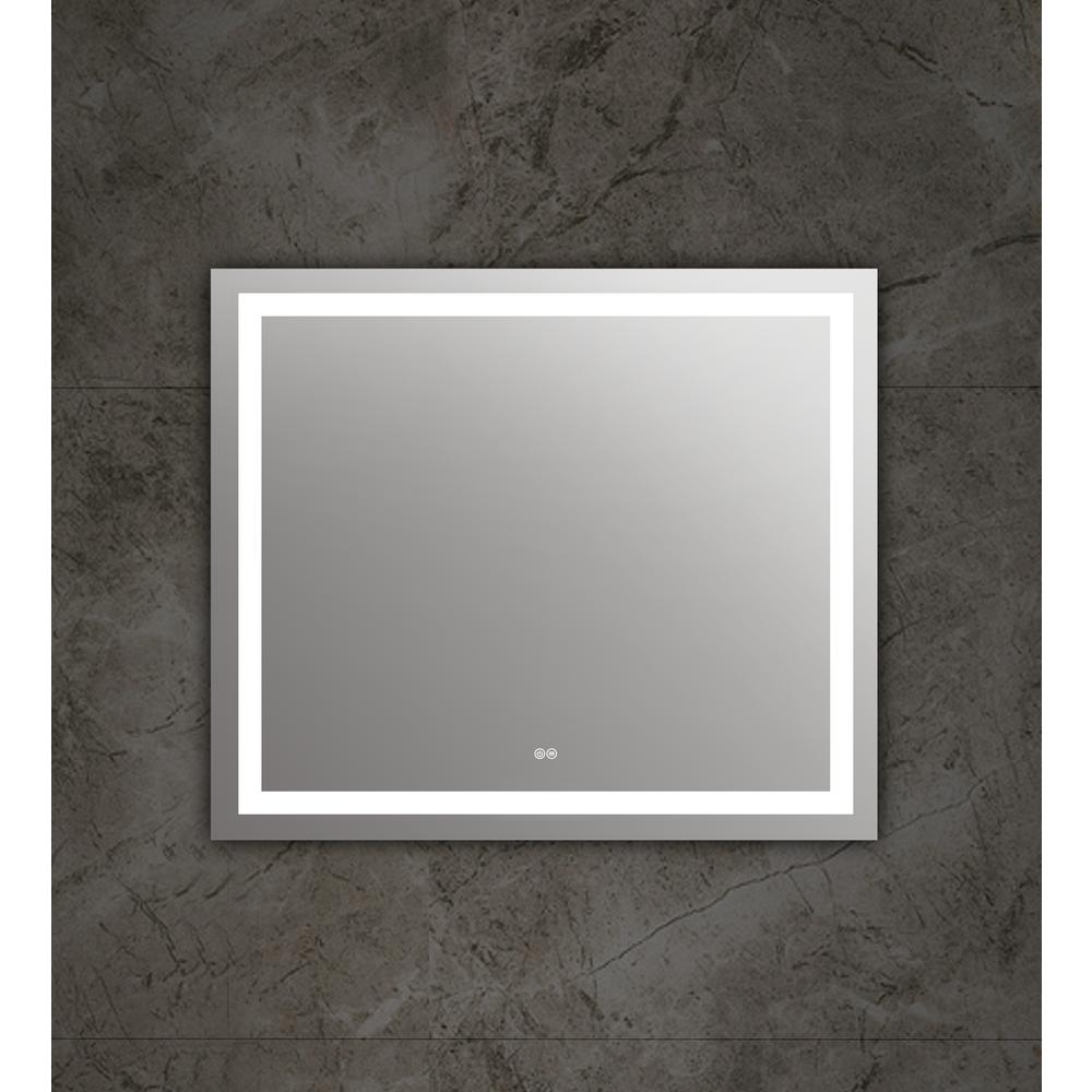SPECULO Embedded LED Mirror 6000K Daylight White 24" Wide. Picture 6
