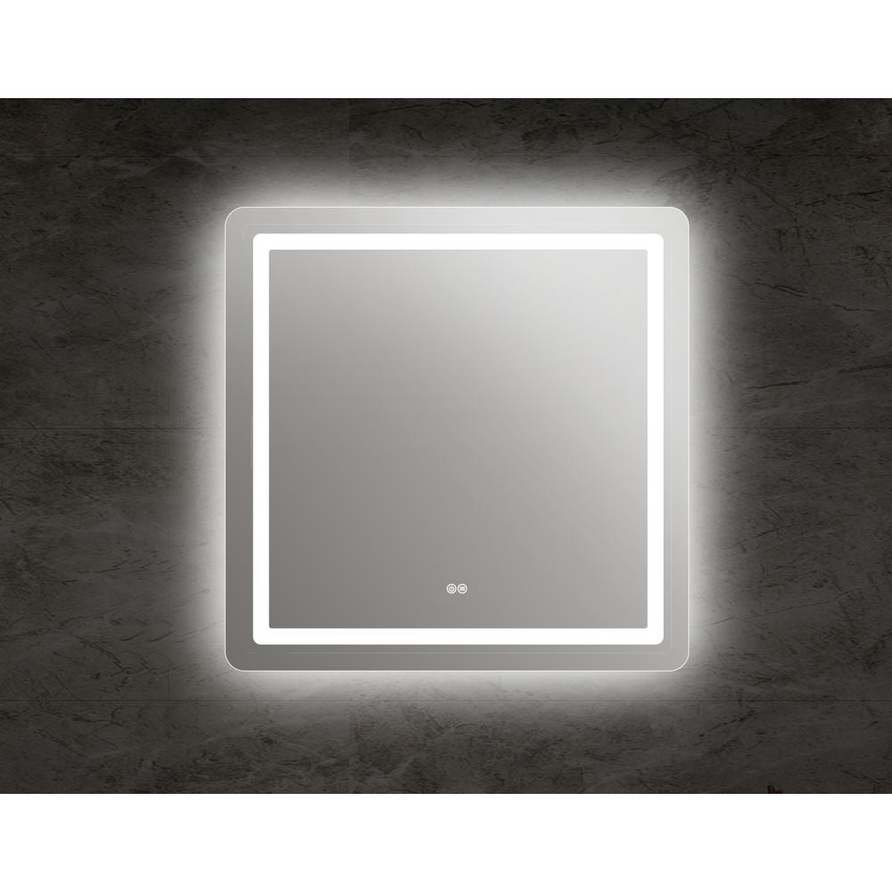 SPECULO Back Lit LED Mirror 6000K Daylight White 24" Wide. Picture 2