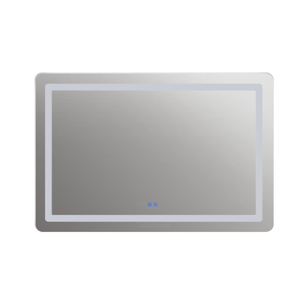 SPECULO Back Lit LED Mirror 4000K Warm White 36" Wide. Picture 4