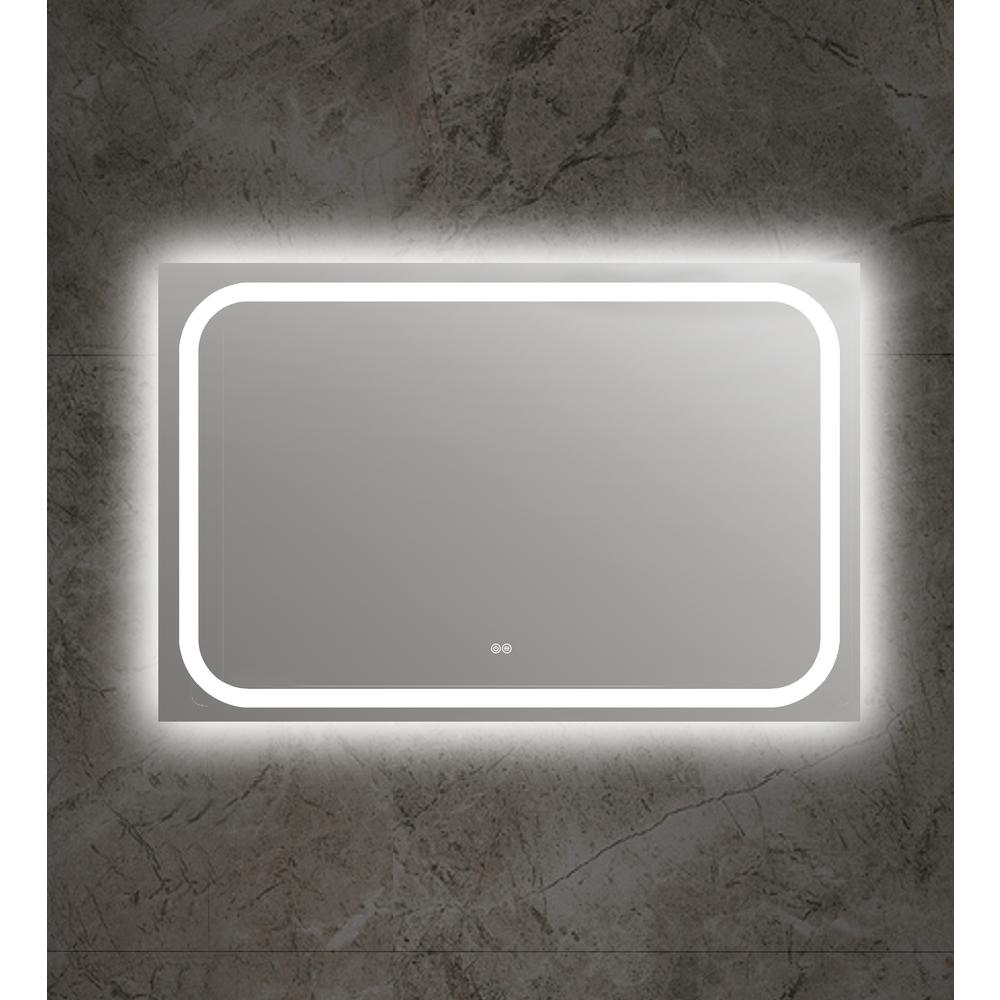 SPECULO Back Lit LED Mirror 6000K Daylight White 36" Wide. Picture 4