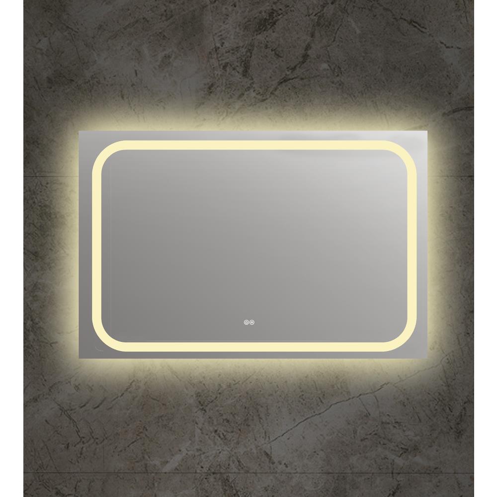 SPECULO Back Lit LED Mirror 4000K Daylight White 36" Wide. Picture 4