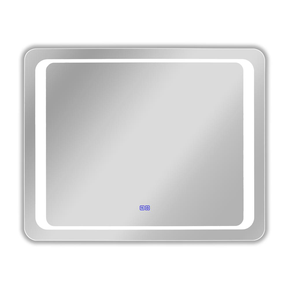 CHLOE Lighting LUMINOSITY Back Lit Rectangular TouchScreen, LED Mirror 3 Color Temperatures 3000K-6000K 39" Wide. Picture 2