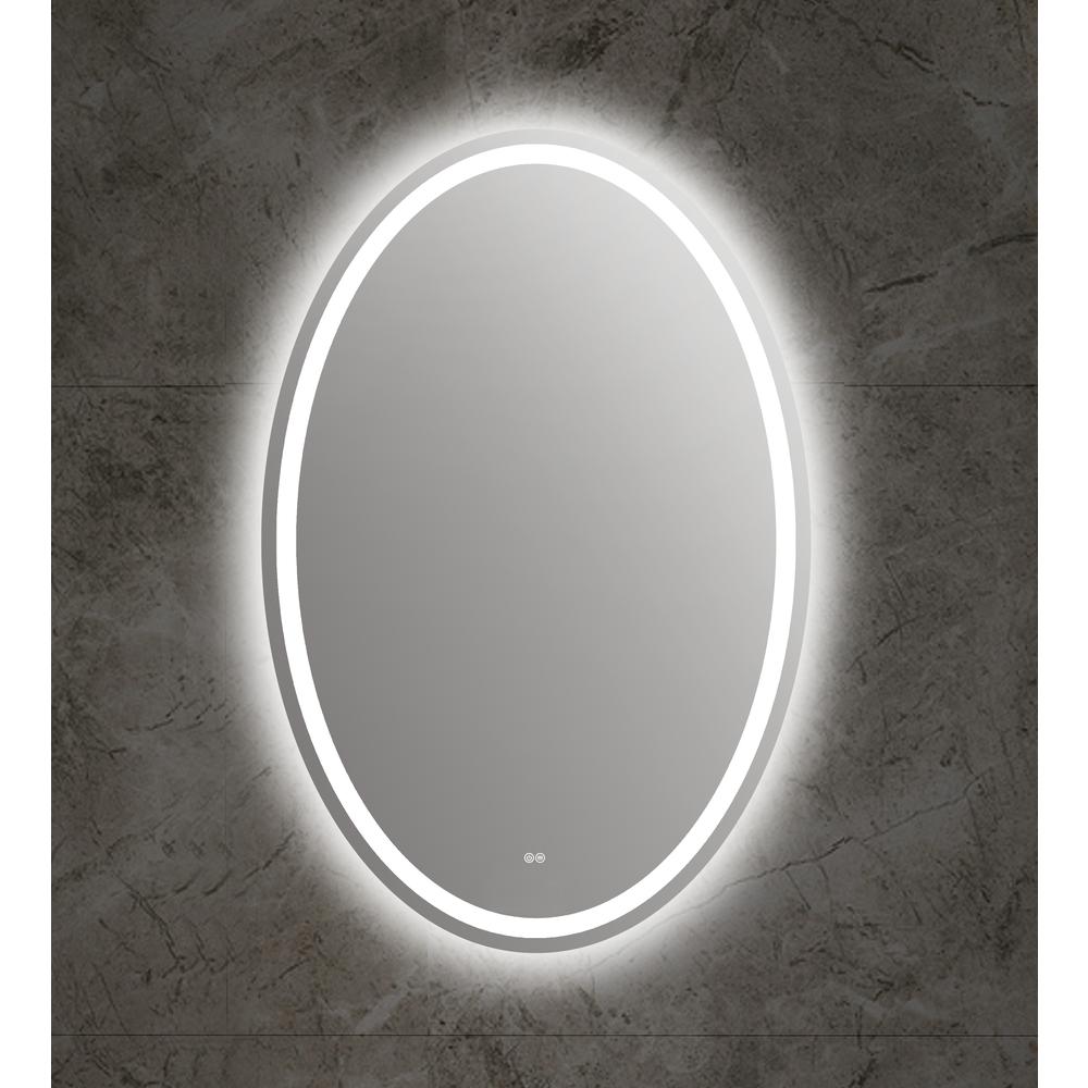 SPECULO Back Lit LED Mirror 6000K Daylight White 24" Wide. Picture 4