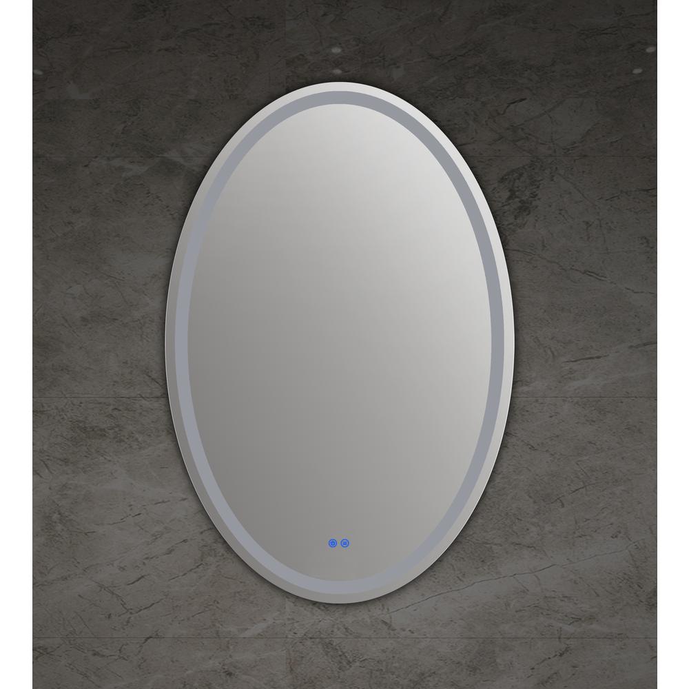 SPECULO Back Lit LED Mirror 6000K Daylight White 24" Wide. Picture 3