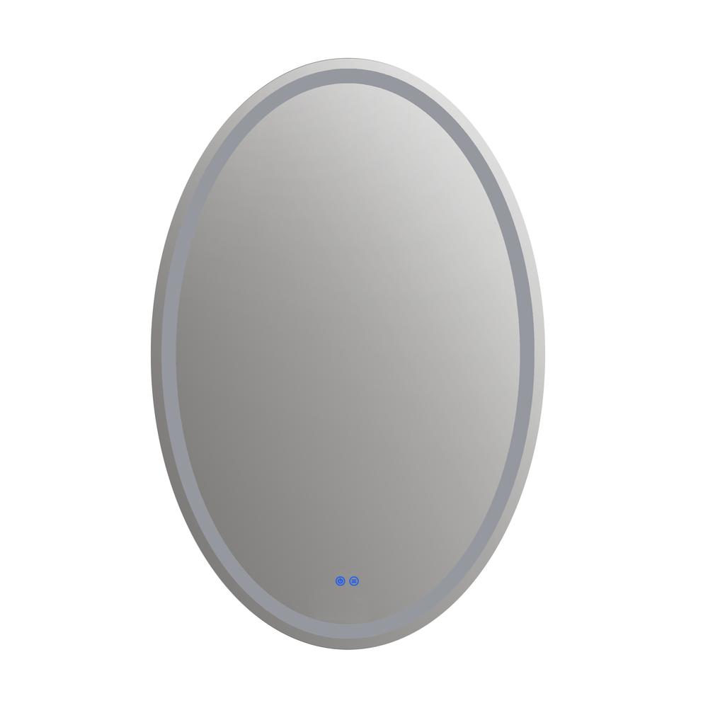 SPECULO Back Lit LED Mirror 4000K Warm White 24" Wide. Picture 3