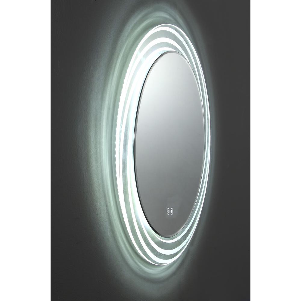 SPECULO Back Lit LED Mirror 6000K Daylight White 30" Wide. Picture 4