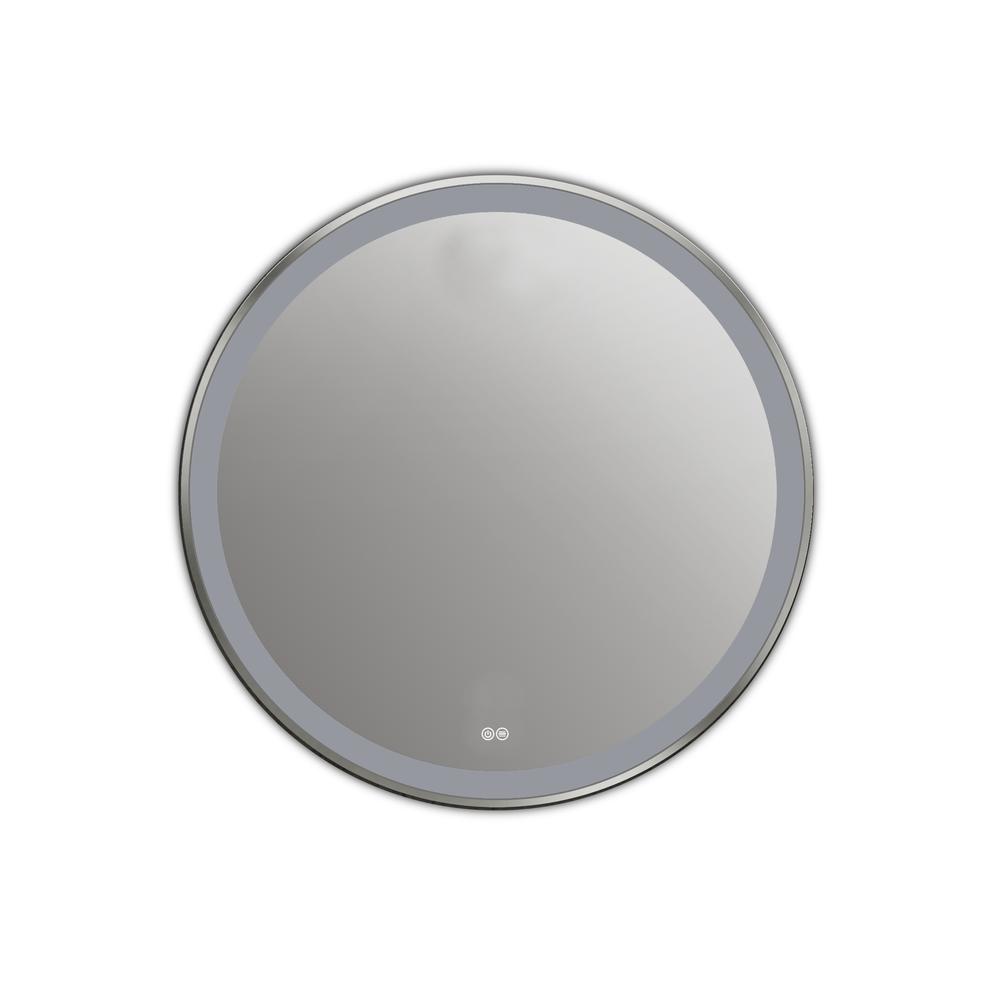 SPECULO Embedded LED Mirror 4000K Warm White24" Wide. Picture 3
