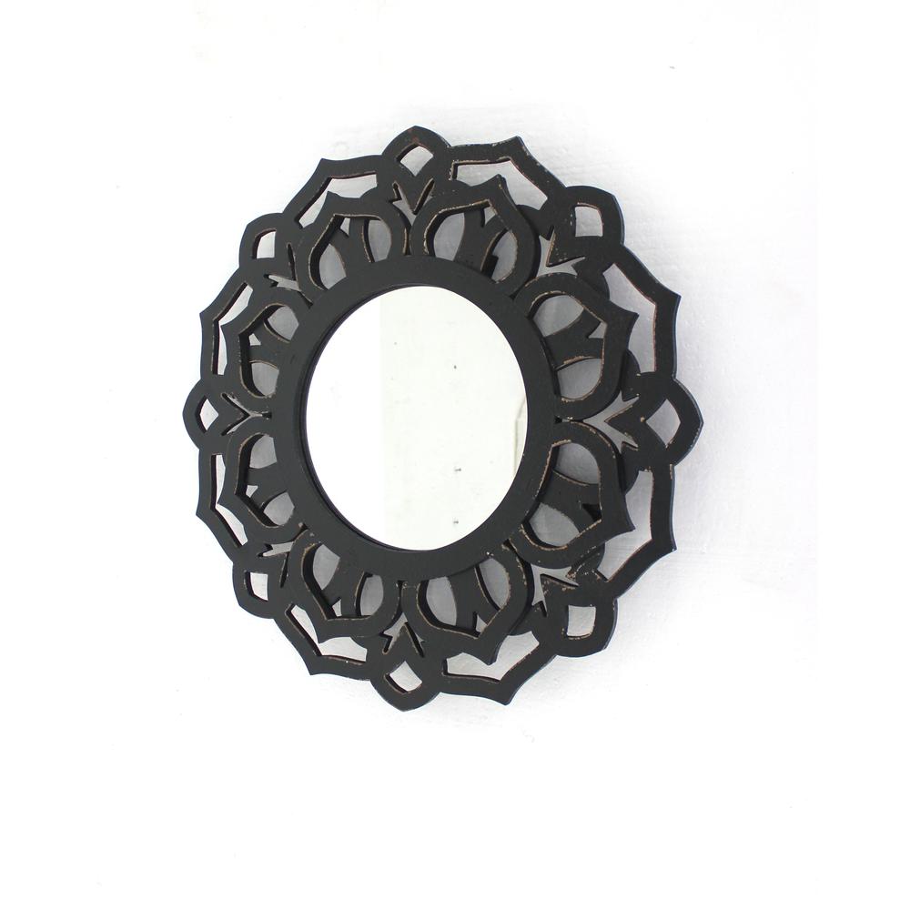 Traditional Lotus Wall Mirror. Picture 6