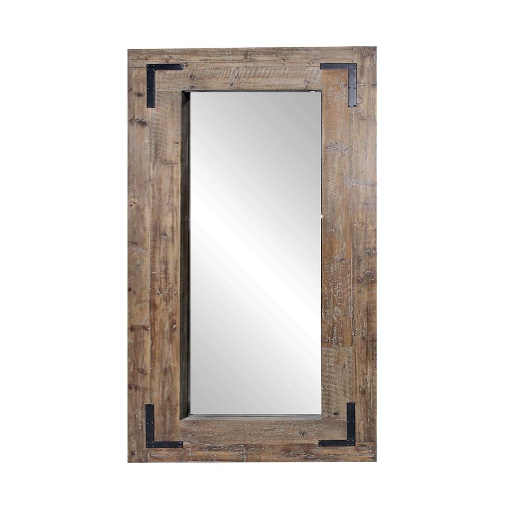 Screen Gems Kent Leaning Wood Mirror 75" X 35"  Sg19A182. Picture 1