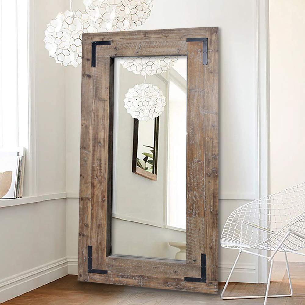 Screen Gems Kent Leaning Wood Mirror 75" X 35"  Sg19A182. Picture 2
