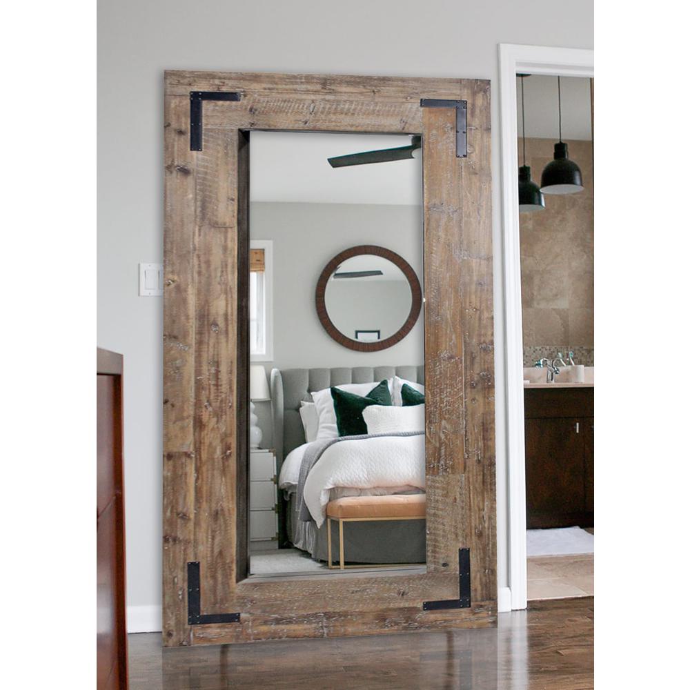 Screen Gems Kent Leaning Wood Mirror 75" X 35"  Sg19A182. Picture 4