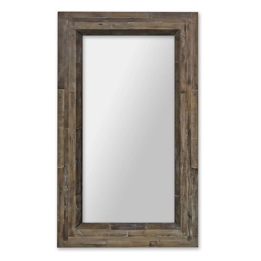 Screen Gems Asher Leaning Wood Mirror 84" X 49" Sg19A203. Picture 1